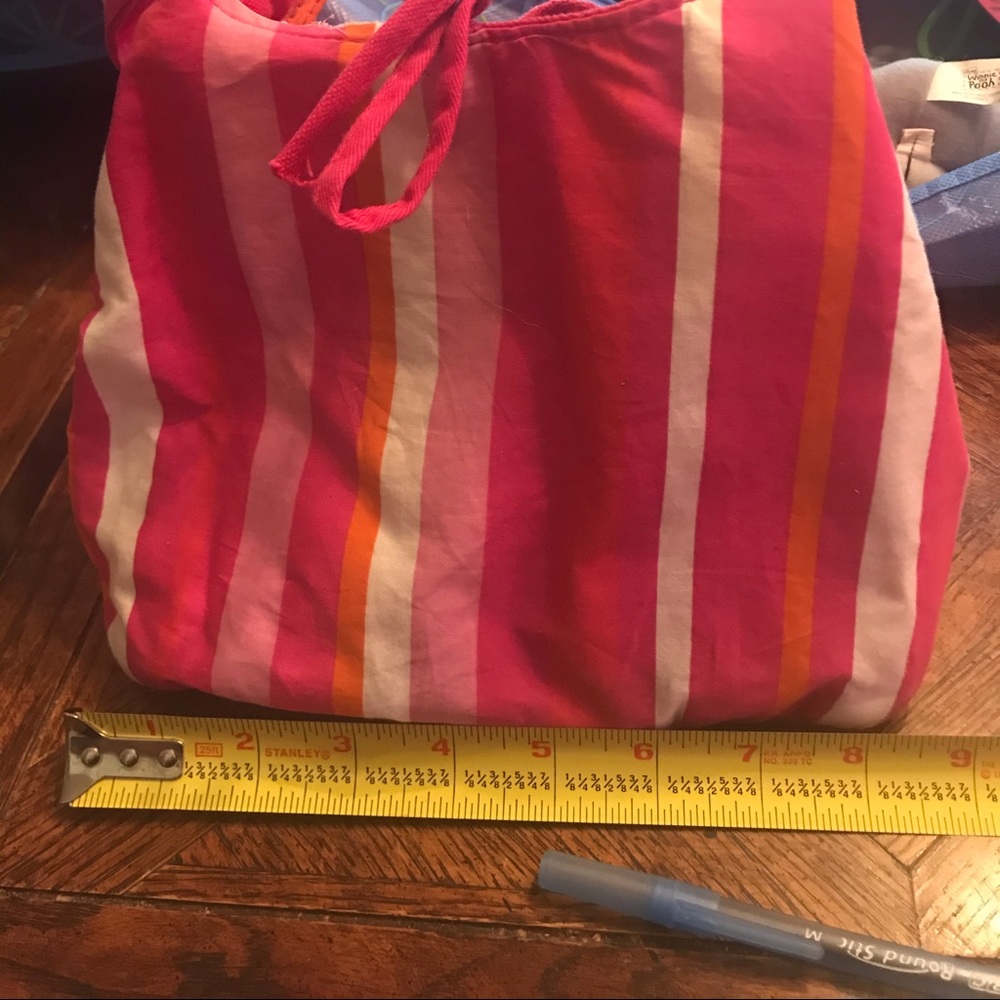 2 bags cloth striped